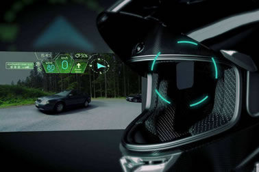 外(wài)國(guó)發明(míng)智能(néng)摩托車(chē)頭盔,不(bù)光(guāng)能(néng)連接手機(jī),還(hái)配有(yǒu)個(gè)小(xiǎo)空(kōng)調!